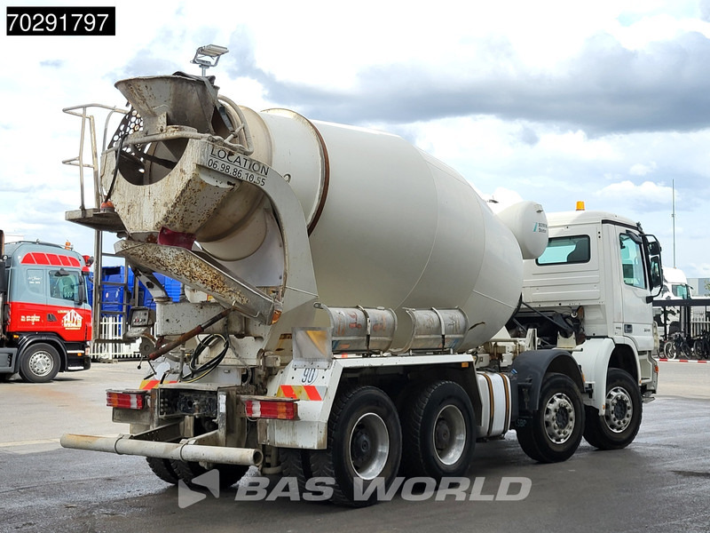 Mercedes-Benz Actros 3241 8X4 Retarder 9m3 Stetter Steelsuspension 3-Pedals Euro 4 - Domiešavač: obrázok 5 Mercedes-Benz Actros 3241 8X4 Retarder 9m3 Stetter Steelsuspension 3-Pedals Euro 4 - Domiešavač: obrázok 5