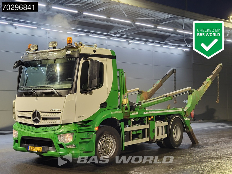 Mercedes-Benz Antos 2135 4X2 Hyva NG2014 TA XL Automatic Euro 6 - Ramenový nosič kontajnerov: obrázok 1 Mercedes-Benz Antos 2135 4X2 Hyva NG2014 TA XL Automatic Euro 6 - Ramenový nosič kontajnerov: obrázok 1