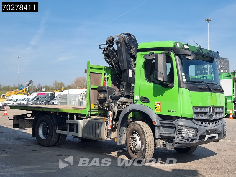 Mercedes-Benz Arocs 1830 4X2 Hiab 122 ES-3 HIPRO Kran Crane Big-Axle Euro 6 - Valníkový/ Plošinový nákladný automobil, Auto s hydraulickou rukou: obrázok 3 Mercedes-Benz Arocs 1830 4X2 Hiab 122 ES-3 HIPRO Kran Crane Big-Axle Euro 6 - Valníkový/ Plošinový nákladný automobil, Auto s hydraulickou rukou: obrázok 3