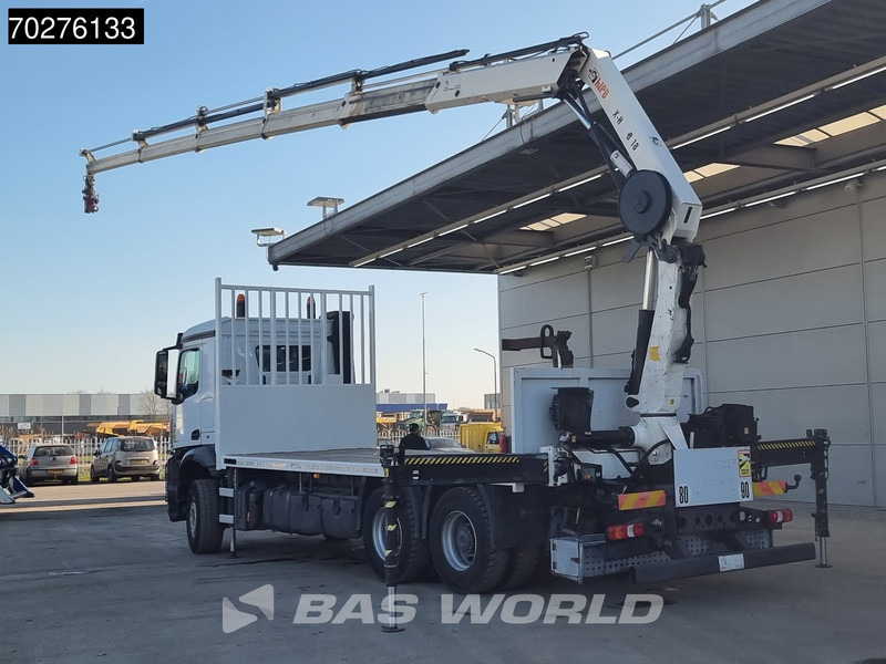 Mercedes-Benz Arocs 2636 6X4 HIAB X-HIDUO 188 ES-S Crane Kran Big axle Euro 6 - Valníkový/ Plošinový nákladný automobil, Auto s hydraulickou rukou: obrázok 2 Mercedes-Benz Arocs 2636 6X4 HIAB X-HIDUO 188 ES-S Crane Kran Big axle Euro 6 - Valníkový/ Plošinový nákladný automobil, Auto s hydraulickou rukou: obrázok 2
