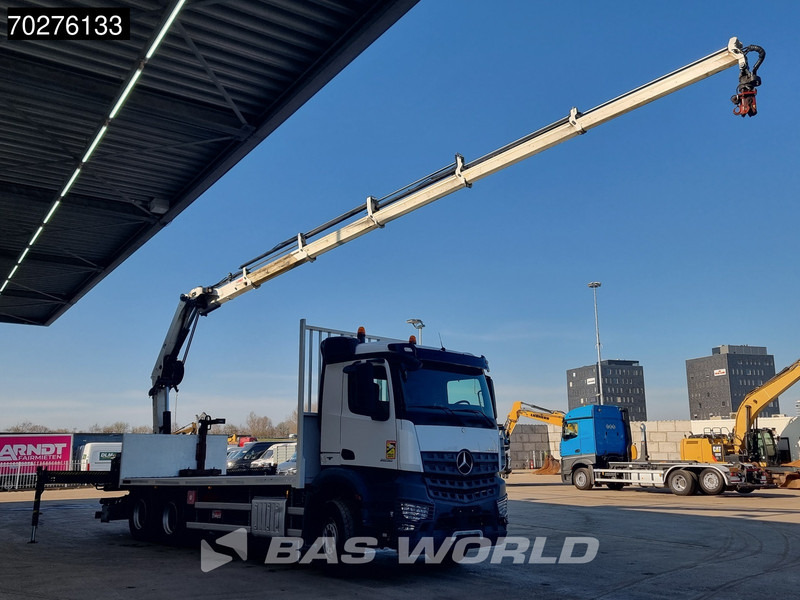 Mercedes-Benz Arocs 2636 6X4 HIAB X-HIDUO 188 ES-S Crane Kran Big axle Euro 6 - Valníkový/ Plošinový nákladný automobil, Auto s hydraulickou rukou: obrázok 3 Mercedes-Benz Arocs 2636 6X4 HIAB X-HIDUO 188 ES-S Crane Kran Big axle Euro 6 - Valníkový/ Plošinový nákladný automobil, Auto s hydraulickou rukou: obrázok 3
