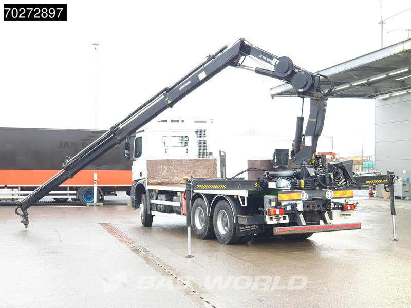 Mercedes-Benz Arocs 2636 6X4 Hiab 144 E-3 Hipro Kran Crane Remote Full Steel Euro 6 - Valníkový/ Plošinový nákladný automobil, Auto s hydraulickou rukou: obrázok 2 Mercedes-Benz Arocs 2636 6X4 Hiab 144 E-3 Hipro Kran Crane Remote Full Steel Euro 6 - Valníkový/ Plošinový nákladný automobil, Auto s hydraulickou rukou: obrázok 2