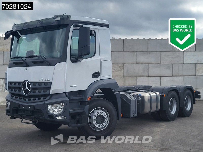 Mercedes-Benz Arocs 2636 6X4 NEW chassis Flywheel PTO Big-Axle Automatic Steelsuspension Euro 6 - Podvozek s kabinou: obrázok 1 Mercedes-Benz Arocs 2636 6X4 NEW chassis Flywheel PTO Big-Axle Automatic Steelsuspension Euro 6 - Podvozek s kabinou: obrázok 1