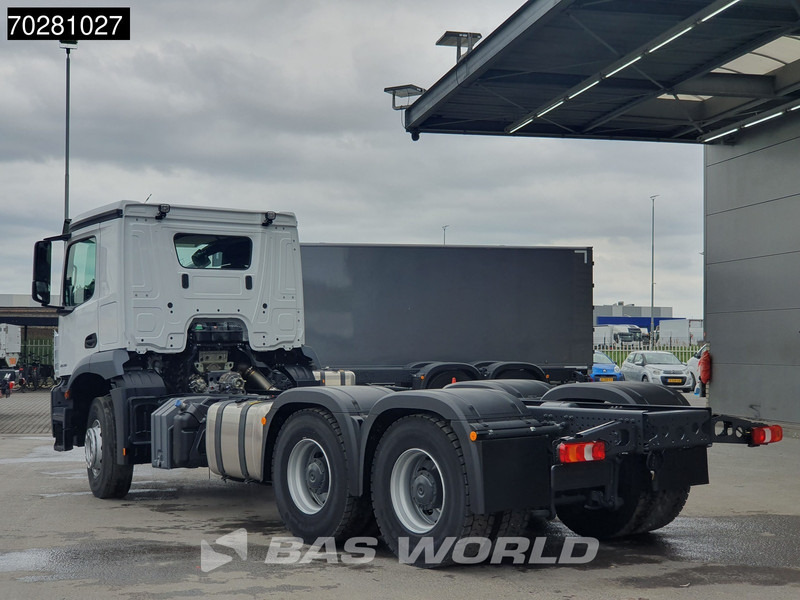 Mercedes-Benz Arocs 2636 6X4 NEW chassis Flywheel PTO Big-Axle Automatic Steelsuspension Euro 6 - Podvozek s kabinou: obrázok 2 Mercedes-Benz Arocs 2636 6X4 NEW chassis Flywheel PTO Big-Axle Automatic Steelsuspension Euro 6 - Podvozek s kabinou: obrázok 2