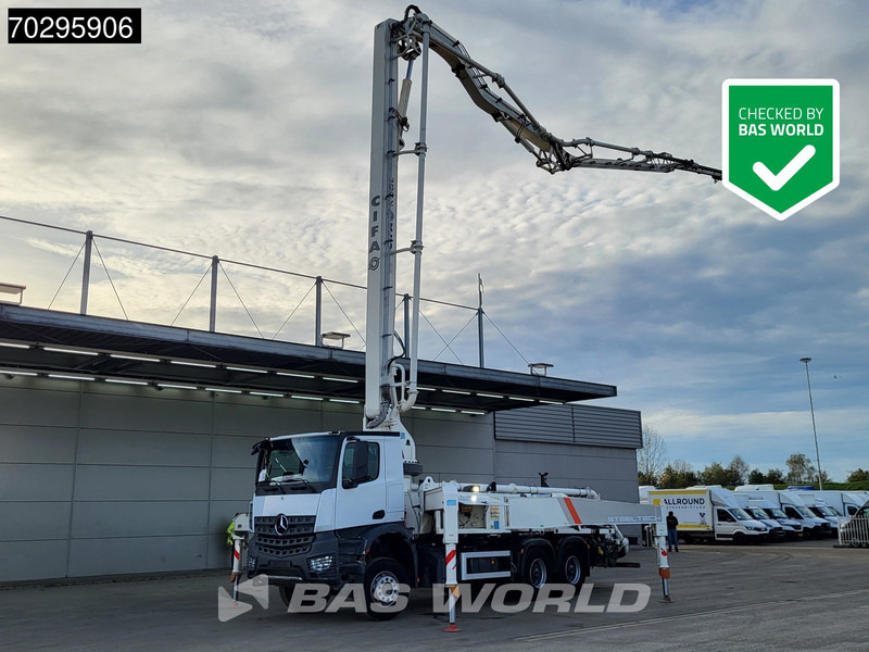 Mercedes-Benz Arocs 2640 6X4 36mtr CIFA K36L-HP168EC 4 arm Automatic Big-Axle Steelsuspension Euro 6 - Autočerpadlo: obrázok 1 Mercedes-Benz Arocs 2640 6X4 36mtr CIFA K36L-HP168EC 4 arm Automatic Big-Axle Steelsuspension Euro 6 - Autočerpadlo: obrázok 1