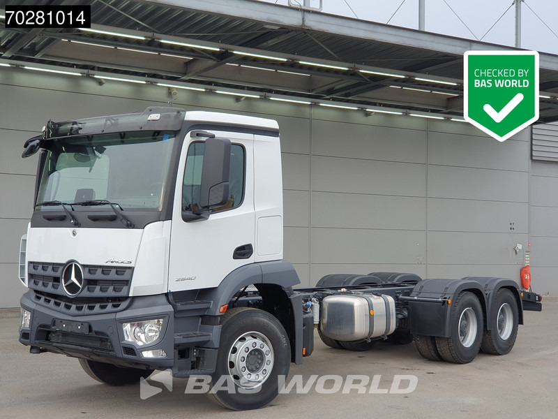 Mercedes-Benz Arocs 2640 6X4 NEW Chassis Big-Axle Automatic Euro 6 - Podvozek s kabinou: obrázok 1 Mercedes-Benz Arocs 2640 6X4 NEW Chassis Big-Axle Automatic Euro 6 - Podvozek s kabinou: obrázok 1