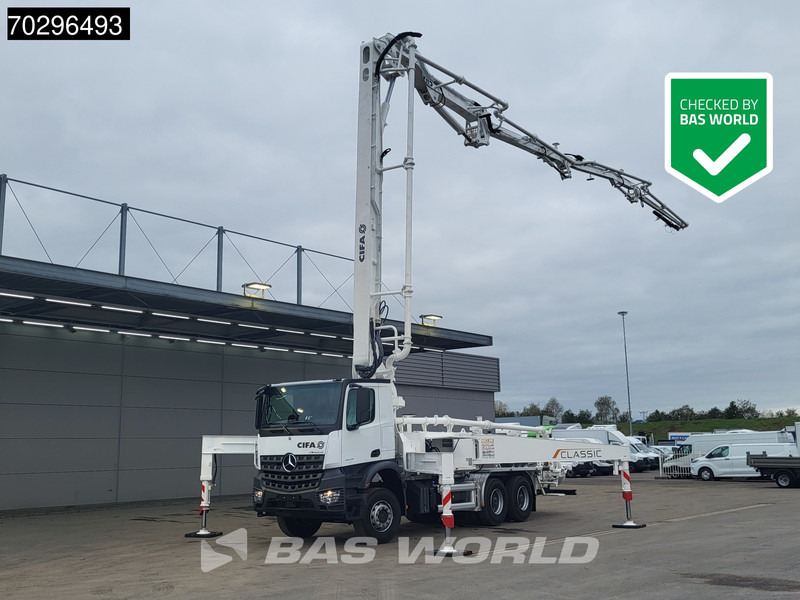 Mercedes-Benz Arocs 2646 6X4 NEW! 36 mtr Concrete Pump CIFA K36C-PU17080 Automatic Euro 6 - Autočerpadlo: obrázok 1 Mercedes-Benz Arocs 2646 6X4 NEW! 36 mtr Concrete Pump CIFA K36C-PU17080 Automatic Euro 6 - Autočerpadlo: obrázok 1