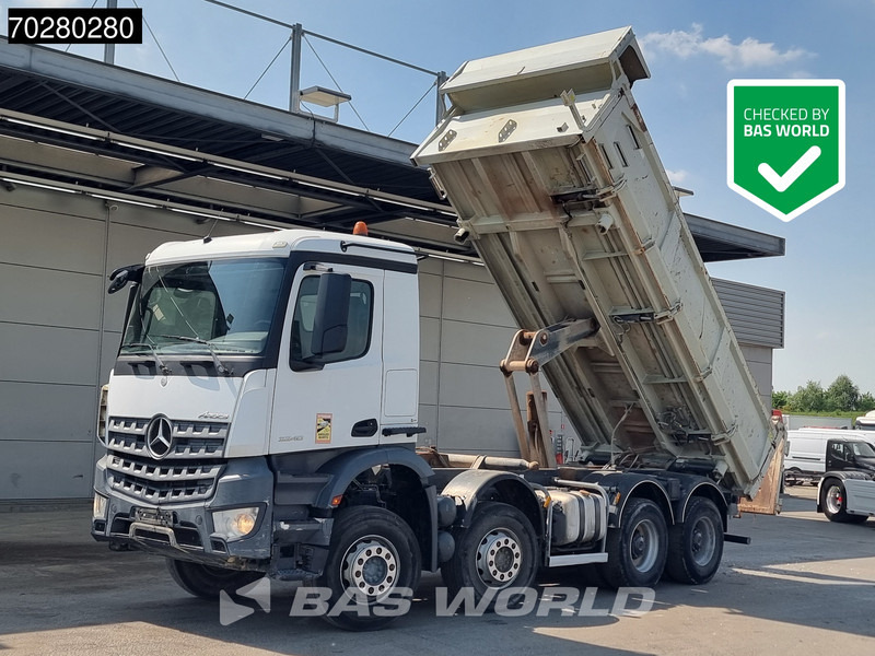 Mercedes-Benz Arocs 3240 8X4 12m3 3-Side Tipper Automatic Euro 6 - Sklápač: obrázok 1 Mercedes-Benz Arocs 3240 8X4 12m3 3-Side Tipper Automatic Euro 6 - Sklápač: obrázok 1
