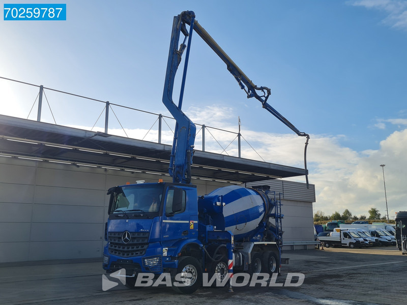 Mercedes-Benz Arocs 3251 8X4 PUMI Putzmeister TMM 24 + Liebherr 7m3 Mixer Retarder Euro 6 - Autočerpadlo: obrázok 2 Mercedes-Benz Arocs 3251 8X4 PUMI Putzmeister TMM 24 + Liebherr 7m3 Mixer Retarder Euro 6 - Autočerpadlo: obrázok 2