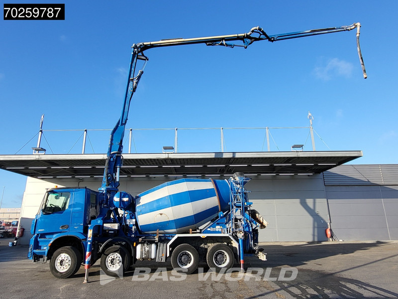 Mercedes-Benz Arocs 3251 8X4 PUMI Putzmeister TMM 24 + Liebherr 7m3 Mixer Retarder Euro 6 - Autočerpadlo: obrázok 5 Mercedes-Benz Arocs 3251 8X4 PUMI Putzmeister TMM 24 + Liebherr 7m3 Mixer Retarder Euro 6 - Autočerpadlo: obrázok 5