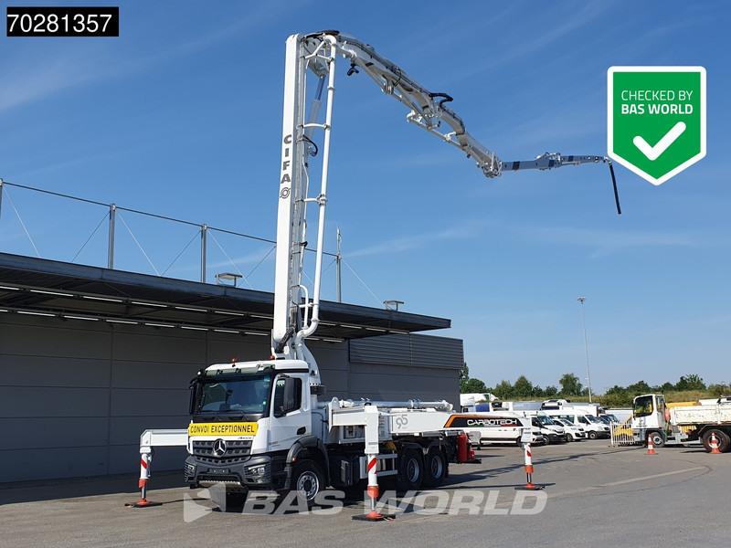 Mercedes-Benz Arocs 3343 6X4 CIFA K40H Carbotech Pump 5 arm Big-Axle Navi Euro 6 - Autočerpadlo: obrázok 1 Mercedes-Benz Arocs 3343 6X4 CIFA K40H Carbotech Pump 5 arm Big-Axle Navi Euro 6 - Autočerpadlo: obrázok 1