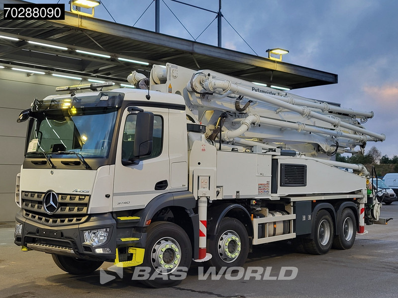 Mercedes-Benz Arocs 3740 8X4 Putzmeister M42-5 Betonpomp Big-Axle Steelsuspension Euro 6 - Autočerpadlo: obrázok 2 Mercedes-Benz Arocs 3740 8X4 Putzmeister M42-5 Betonpomp Big-Axle Steelsuspension Euro 6 - Autočerpadlo: obrázok 2