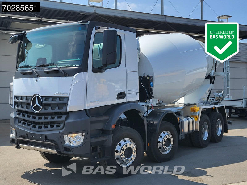 Mercedes-Benz Arocs 3743 8X4 NEW! 10m3 Mixer Big-Axle Steelsuspension Automatic Euro 6 - Domiešavač: obrázok 1 Mercedes-Benz Arocs 3743 8X4 NEW! 10m3 Mixer Big-Axle Steelsuspension Automatic Euro 6 - Domiešavač: obrázok 1
