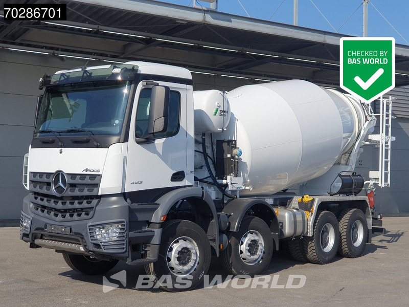 Mercedes-Benz Arocs 4142 8X4 NEW! 10m3 SchwingStetter Mixer Hydrauliek BigAxle Manual Euro 3 - Domiešavač: obrázok 1 Mercedes-Benz Arocs 4142 8X4 NEW! 10m3 SchwingStetter Mixer Hydrauliek BigAxle Manual Euro 3 - Domiešavač: obrázok 1