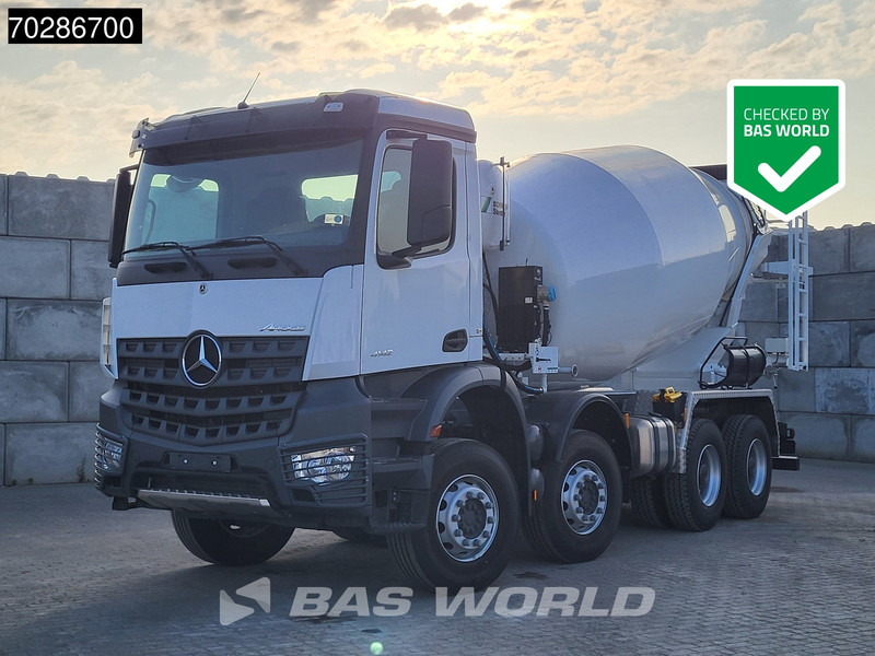 Mercedes-Benz Arocs 4142 8X4 NEW! 10m3 SchwingStetter Mixer Manual Steel suspension BigAxle Euro3 - Domiešavač: obrázok 1 Mercedes-Benz Arocs 4142 8X4 NEW! 10m3 SchwingStetter Mixer Manual Steel suspension BigAxle Euro3 - Domiešavač: obrázok 1