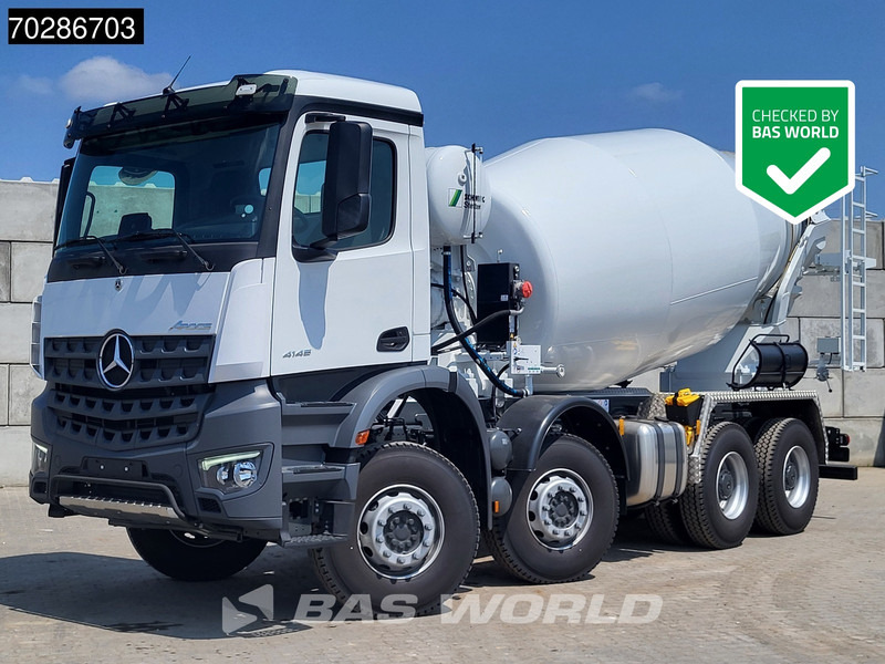 Mercedes-Benz Arocs 4145 8X4 NEW! 11m3 Schwing Stetter Mixer Big-Axle Manual Euro 3 - Domiešavač: obrázok 1 Mercedes-Benz Arocs 4145 8X4 NEW! 11m3 Schwing Stetter Mixer Big-Axle Manual Euro 3 - Domiešavač: obrázok 1