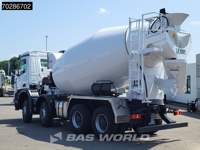 Mercedes-Benz Arocs 4145 8X4 NEW! 11m3 Schwing Stetter Mixer Manual Big-Axle Steel suspension Euro 3 - Domiešavač: obrázok 2 Mercedes-Benz Arocs 4145 8X4 NEW! 11m3 Schwing Stetter Mixer Manual Big-Axle Steel suspension Euro 3 - Domiešavač: obrázok 2