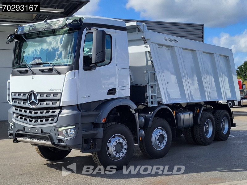 Mercedes-Benz Arocs 4145 8X4 New! 22m3 Meiller Kipper Big-Axle Steelsuspension Manual Euro 3 - Sklápač: obrázok 5 Mercedes-Benz Arocs 4145 8X4 New! 22m3 Meiller Kipper Big-Axle Steelsuspension Manual Euro 3 - Sklápač: obrázok 5