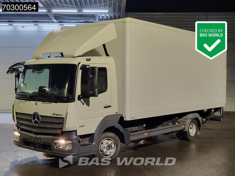 Mercedes-Benz Atego 818 4X2 8tonner 1500kg Ladebordwand Automatic Euro 6 - Skříňový nákladní auto: obrázok 1 Mercedes-Benz Atego 818 4X2 8tonner 1500kg Ladebordwand Automatic Euro 6 - Skříňový nákladní auto: obrázok 1