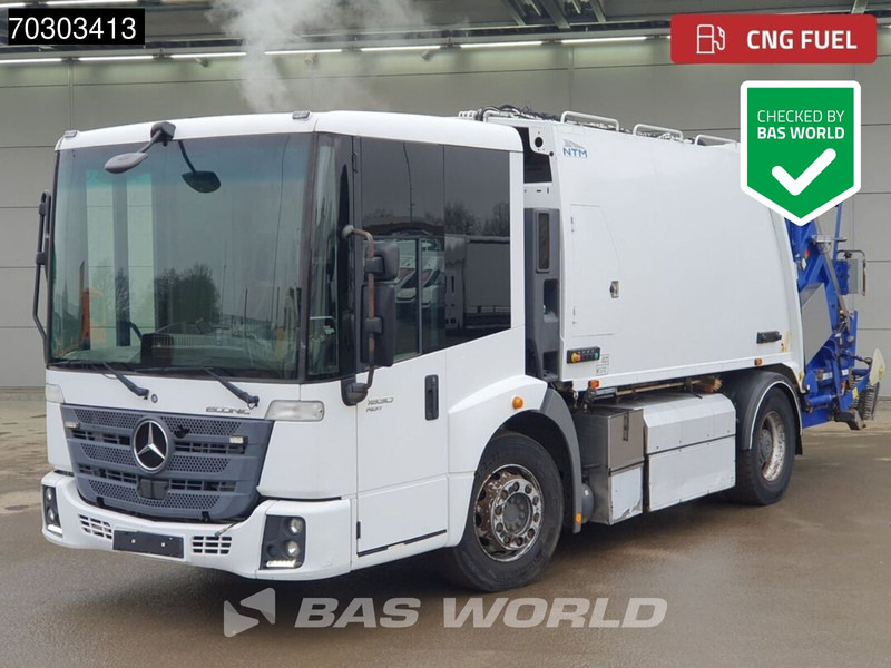 Mercedes-Benz Econic 1830 4X2 CNG! Engine 13m3 NTM KGLS-HL Big-Axle Euro 6 - Auto na odvoz odpadu: obrázok 1 Mercedes-Benz Econic 1830 4X2 CNG! Engine 13m3 NTM KGLS-HL Big-Axle Euro 6 - Auto na odvoz odpadu: obrázok 1
