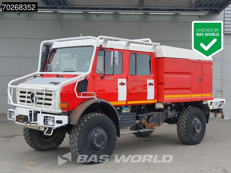Mercedes-Benz U5000 4X4 Camiva FIRE TRUCK SUPERSTRUCTURE NOT WORKING Automatic - Hasičské vozidlo: obrázok 1 Mercedes-Benz U5000 4X4 Camiva FIRE TRUCK SUPERSTRUCTURE NOT WORKING Automatic - Hasičské vozidlo: obrázok 1
