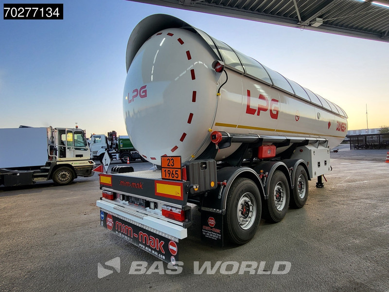 Mim-Mak LPG TRANSPORT TANK 3 axles NEW 48m3 Liftachse Gas ADR - Cisternový náves: obrázok 3 Mim-Mak LPG TRANSPORT TANK 3 axles NEW 48m3 Liftachse Gas ADR - Cisternový náves: obrázok 3