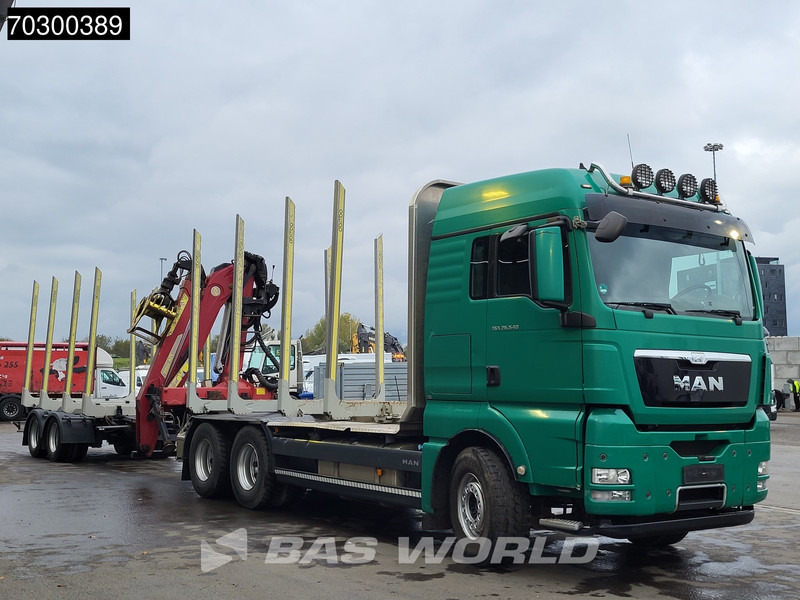 MAN TGX 26.540 6X4 TAJFUN L150Z.96 woodcrane Holztransport Manual Retarder Euro 5 - Nákladné auto, Auto s hydraulickou rukou: obrázok 3 MAN TGX 26.540 6X4 TAJFUN L150Z.96 woodcrane Holztransport Manual Retarder Euro 5 - Nákladné auto, Auto s hydraulickou rukou: obrázok 3