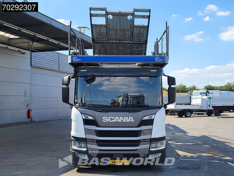 Nákladné auto Scania P450 6X2 NL-Truck Car transporter Retarder Standklima Navi ACC LED Euro 6: obrázok 12