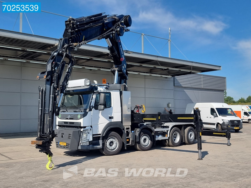 Volvo FM 420 8X2 Repaired Damage Hiab X-Hipro 1058E-6 Kran Crane Lift-Lenkachse - Nákladné auto, Auto s hydraulickou rukou: obrázok 5 Volvo FM 420 8X2 Repaired Damage Hiab X-Hipro 1058E-6 Kran Crane Lift-Lenkachse - Nákladné auto, Auto s hydraulickou rukou: obrázok 5