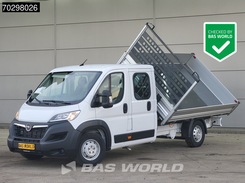 Opel Movano 140PK Driezijdige Kipper Dubbel Cabine Airco Cruise Euro6 Tipper Benne Kieper Dreiseitenkipper A/C Cruise control - Dodávka sklápač: obrázok 1 Opel Movano 140PK Driezijdige Kipper Dubbel Cabine Airco Cruise Euro6 Tipper Benne Kieper Dreiseitenkipper A/C Cruise control - Dodávka sklápač: obrázok 1