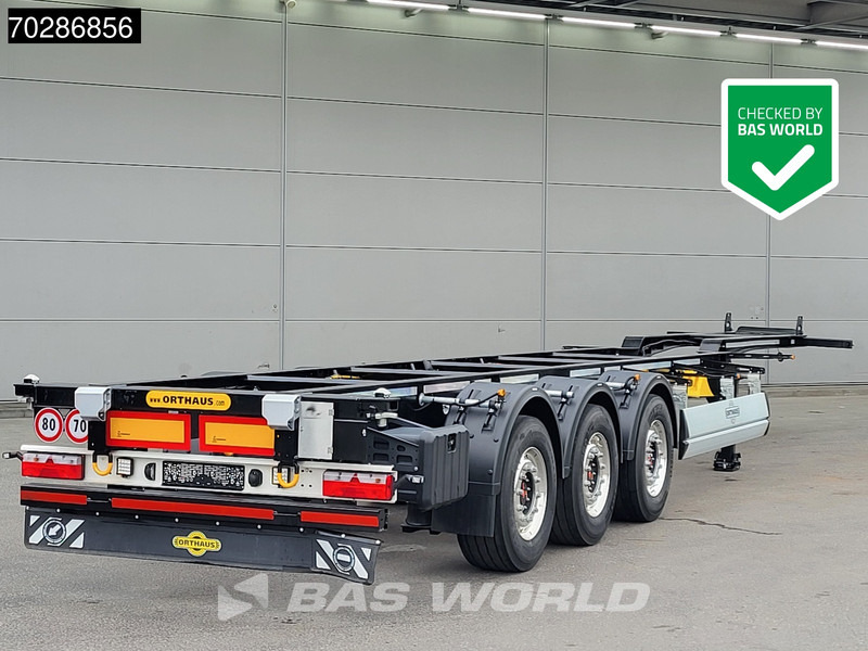 Orthaus CGS 3 axles NEW Liftachse 40ft 45ft SAF - Náves preprava kontajnerov/ Výmenná nadstavba: obrázok 1 Orthaus CGS 3 axles NEW Liftachse 40ft 45ft SAF - Náves preprava kontajnerov/ Výmenná nadstavba: obrázok 1