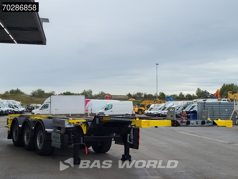 Orthaus CGS (Euro Slider 500) 3 axles Multi 45ft Lift Axle extendable SAF - Náves preprava kontajnerov/ Výmenná nadstavba: obrázok 5 Orthaus CGS (Euro Slider 500) 3 axles Multi 45ft Lift Axle extendable SAF - Náves preprava kontajnerov/ Výmenná nadstavba: obrázok 5