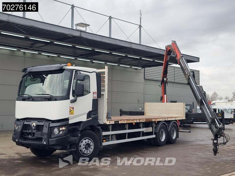 Renault C 380 6X4 Palfinger PK18002-EH C Remote Retarder Euro 6 - Valníkový/ Plošinový nákladný automobil, Auto s hydraulickou rukou: obrázok 5 Renault C 380 6X4 Palfinger PK18002-EH C Remote Retarder Euro 6 - Valníkový/ Plošinový nákladný automobil, Auto s hydraulickou rukou: obrázok 5
