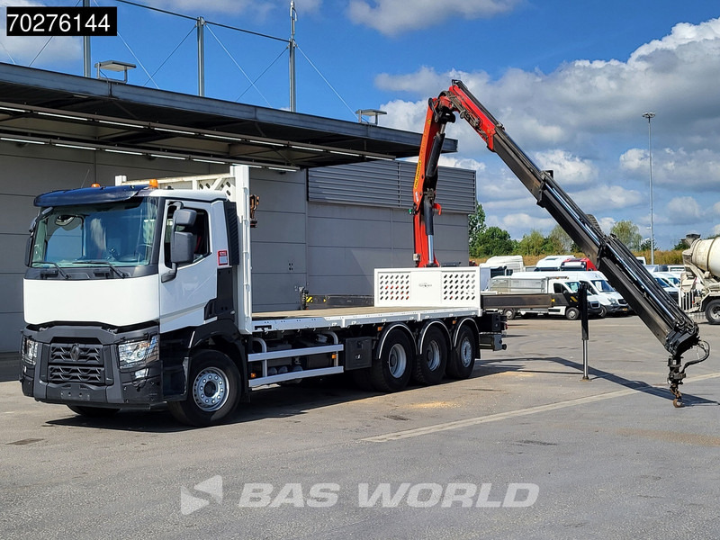Renault C 380 8X4 Palfinger PK 23001 EH Remote Lift+Lenkachse Euro 6 - Valníkový/ Plošinový nákladný automobil, Auto s hydraulickou rukou: obrázok 3 Renault C 380 8X4 Palfinger PK 23001 EH Remote Lift+Lenkachse Euro 6 - Valníkový/ Plošinový nákladný automobil, Auto s hydraulickou rukou: obrázok 3