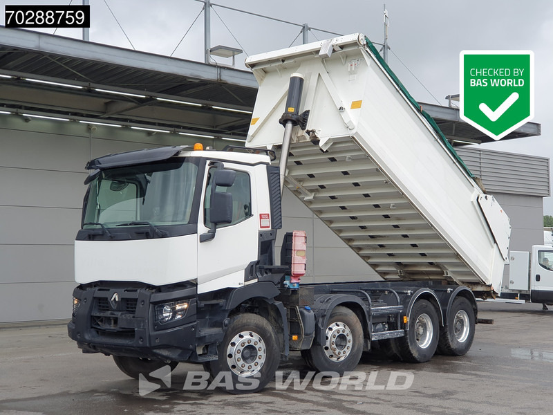 Renault C 430 8X4 18m3 Aluminium Tipper Big-Axle Steelsuspension Automatic Euro 6 - Sklápač: obrázok 1 Renault C 430 8X4 18m3 Aluminium Tipper Big-Axle Steelsuspension Automatic Euro 6 - Sklápač: obrázok 1