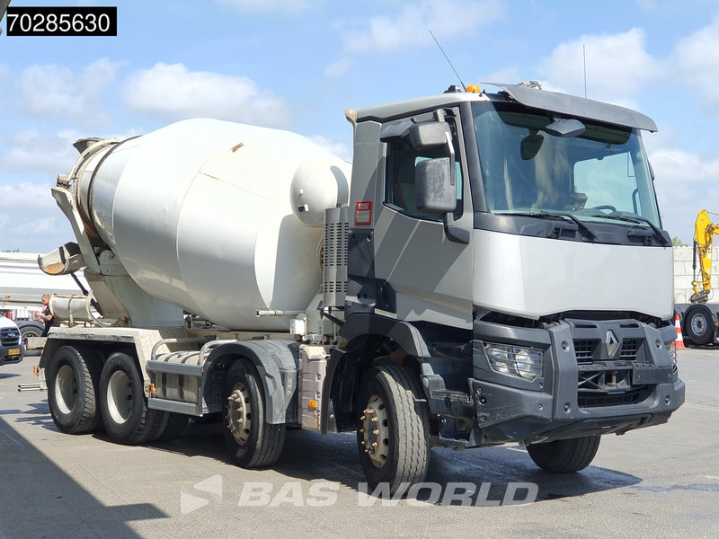Renault C 430 8X4 9m3 Euromixbeton Mixer Steelsuspension Automatic Euro 6 - Domiešavač: obrázok 3 Renault C 430 8X4 9m3 Euromixbeton Mixer Steelsuspension Automatic Euro 6 - Domiešavač: obrázok 3