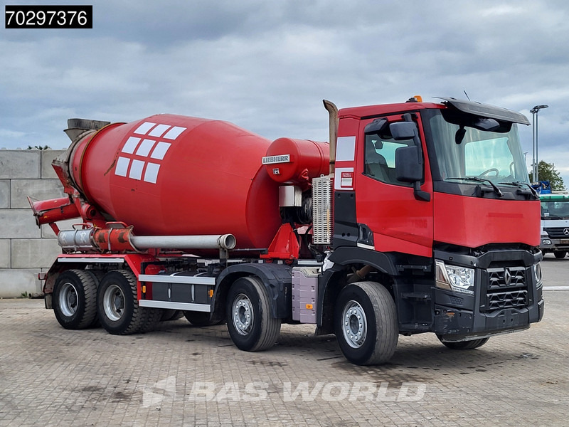 Renault C 430 8X4 9m3 Liebherr Mixer Steelsuspension Big-Axle Euro 6 - Domiešavač: obrázok 3 Renault C 430 8X4 9m3 Liebherr Mixer Steelsuspension Big-Axle Euro 6 - Domiešavač: obrázok 3