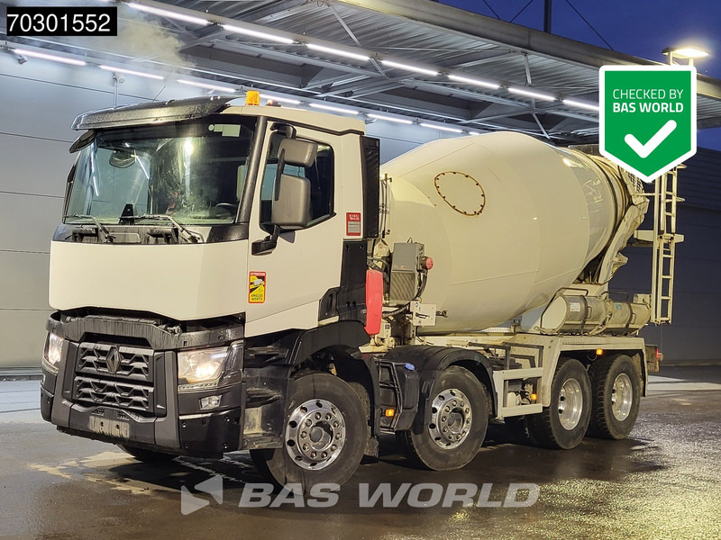 Renault C 430 8X4 9m3 Schwing Stetter mixer Steelsuspension Automatic Euro 6 - Domiešavač: obrázok 1 Renault C 430 8X4 9m3 Schwing Stetter mixer Steelsuspension Automatic Euro 6 - Domiešavač: obrázok 1