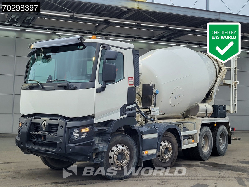 Renault C 430 8X4 9m3 Stetter Mixer Big-Axle Steelsuspension Automatic Euro 6 - Domiešavač: obrázok 1 Renault C 430 8X4 9m3 Stetter Mixer Big-Axle Steelsuspension Automatic Euro 6 - Domiešavač: obrázok 1