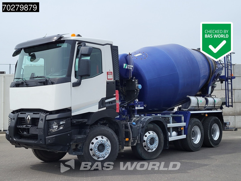 Renault C 430 C 8X4 9m3 Schwing Stetter mixer Big-Axle Automatic Euro 6 - Domiešavač: obrázok 1 Renault C 430 C 8X4 9m3 Schwing Stetter mixer Big-Axle Automatic Euro 6 - Domiešavač: obrázok 1
