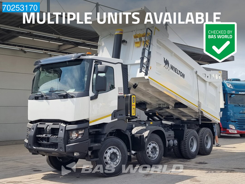 Renault K 420 8X4 More units available! Optidriver 20m3 Drum Brakes SteelSuspension StandKlima Euro 3 - Sklápač: obrázok 1 Renault K 420 8X4 More units available! Optidriver 20m3 Drum Brakes SteelSuspension StandKlima Euro 3 - Sklápač: obrázok 1