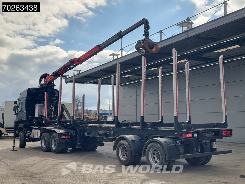 Renault K 520 6X6 Holz Kran Palfinger Q180Z96 6x6 Big-Axle Steelsuspension - Nákladné vozidlo na prepravu dreva, Auto s hydraulickou rukou: obrázok 5 Renault K 520 6X6 Holz Kran Palfinger Q180Z96 6x6 Big-Axle Steelsuspension - Nákladné vozidlo na prepravu dreva, Auto s hydraulickou rukou: obrázok 5