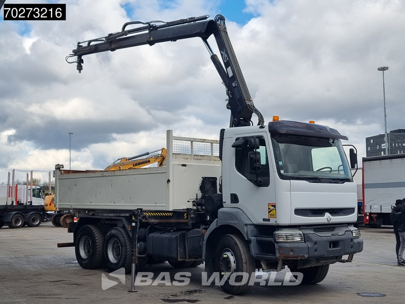 Renault Kerax 360 6X4 Hiab 144 B-2 Hiduo Kran Manual Big-Axle Steelsuspension Euro 3 - Sklápač, Auto s hydraulickou rukou: obrázok 3 Renault Kerax 360 6X4 Hiab 144 B-2 Hiduo Kran Manual Big-Axle Steelsuspension Euro 3 - Sklápač, Auto s hydraulickou rukou: obrázok 3