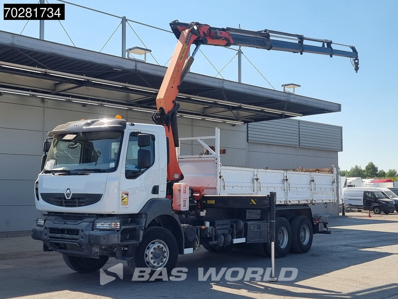 Renault Kerax 370 6X4 Palfinger PK16502 Kran Crane Big-Axle Steel suspension Euro 4 - Sklápač, Auto s hydraulickou rukou: obrázok 1 Renault Kerax 370 6X4 Palfinger PK16502 Kran Crane Big-Axle Steel suspension Euro 4 - Sklápač, Auto s hydraulickou rukou: obrázok 1