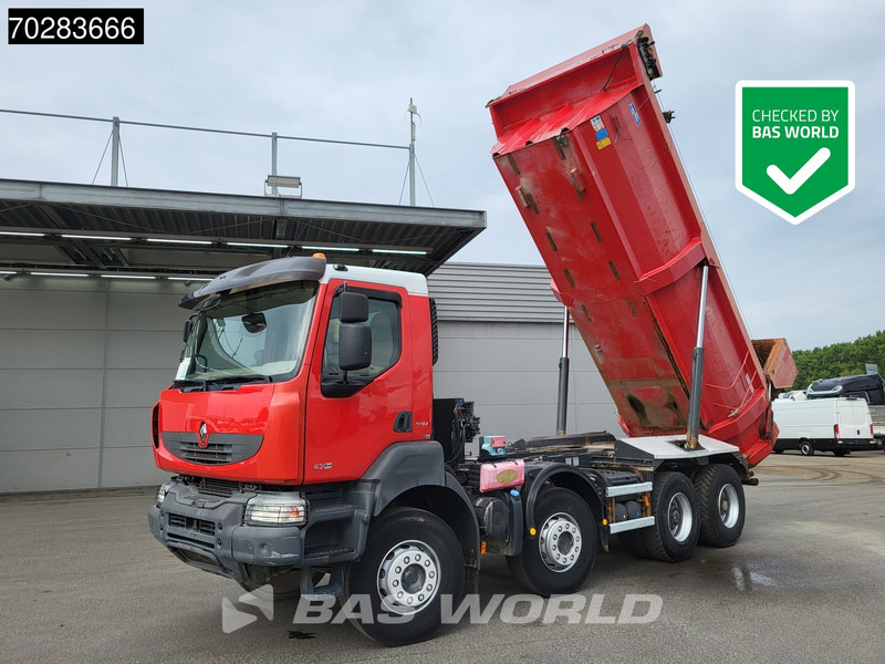 Renault Kerax 430 8X4 16m3 Forez Bennes tipper Full Steel Big-Axle Automatic Euro 5 - Sklápač: obrázok 1 Renault Kerax 430 8X4 16m3 Forez Bennes tipper Full Steel Big-Axle Automatic Euro 5 - Sklápač: obrázok 1