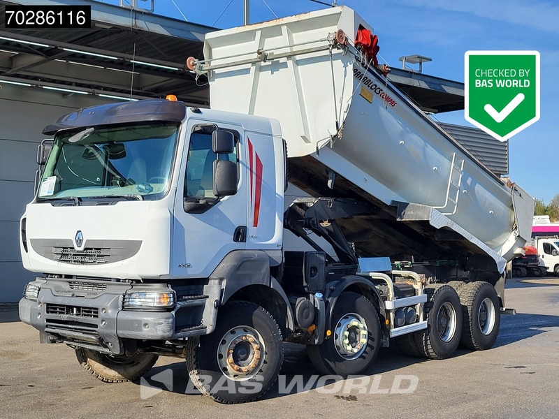 Renault Kerax 430 8X4 16m3 tipper Retarder Big-Axle steel suspension automatic Euro 5 - Sklápač: obrázok 1 Renault Kerax 430 8X4 16m3 tipper Retarder Big-Axle steel suspension automatic Euro 5 - Sklápač: obrázok 1