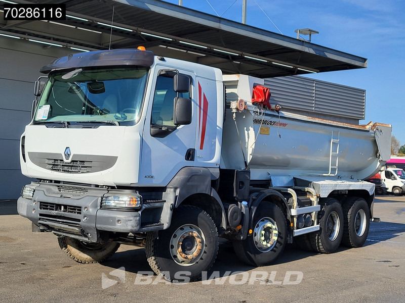 Renault Kerax 430 8X4 16m3 tipper Retarder Big-Axle steel suspension automatic Euro 5 - Sklápač: obrázok 5 Renault Kerax 430 8X4 16m3 tipper Retarder Big-Axle steel suspension automatic Euro 5 - Sklápač: obrázok 5