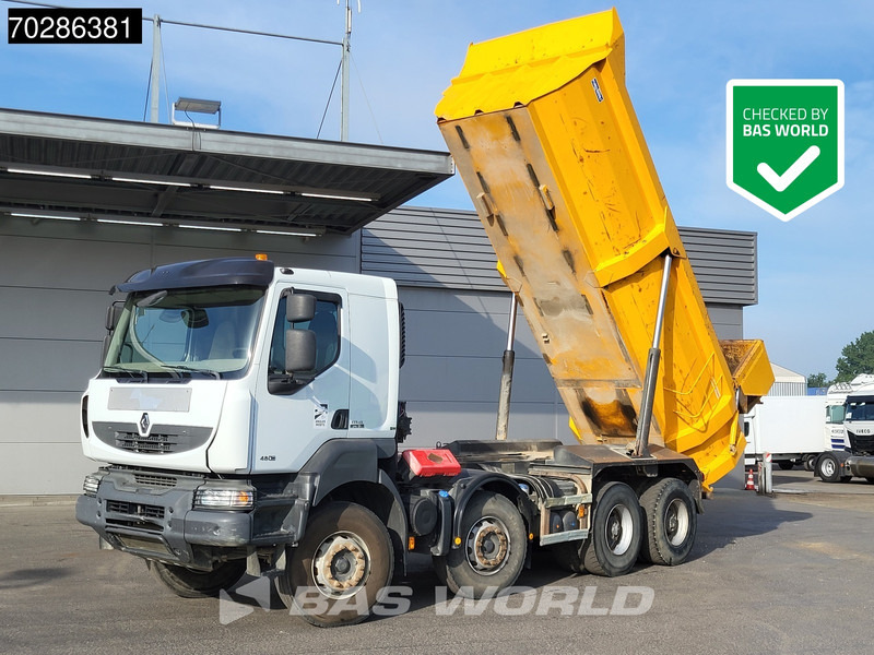 Renault Kerax 480 8X4 16m3 tipper Retarder Optibrake+ Big-Axle Steelsuspension Euro 5 - Sklápač: obrázok 1 Renault Kerax 480 8X4 16m3 tipper Retarder Optibrake+ Big-Axle Steelsuspension Euro 5 - Sklápač: obrázok 1