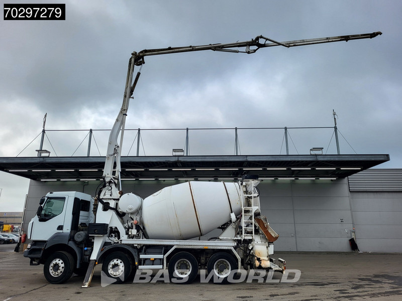Renault Kerax 8X4 Mecbo M3-23/100-BZ Pomp+Mixer Big-Axle Steelsuspension Euro 5 - Domiešavač: obrázok 2 Renault Kerax 8X4 Mecbo M3-23/100-BZ Pomp+Mixer Big-Axle Steelsuspension Euro 5 - Domiešavač: obrázok 2