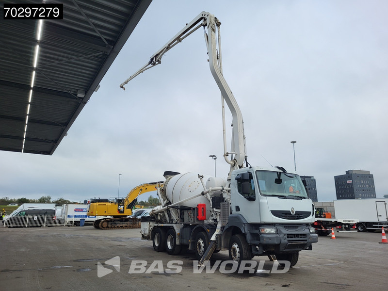 Renault Kerax 8X4 Mecbo M3-23/100-BZ Pomp+Mixer Big-Axle Steelsuspension Euro 5 - Domiešavač: obrázok 3 Renault Kerax 8X4 Mecbo M3-23/100-BZ Pomp+Mixer Big-Axle Steelsuspension Euro 5 - Domiešavač: obrázok 3